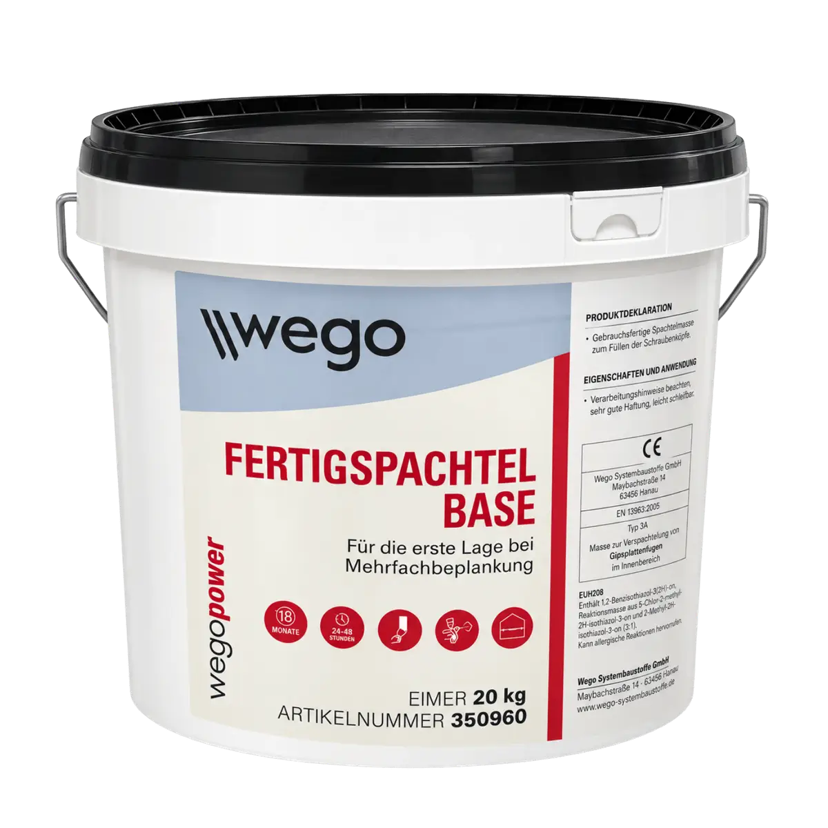 Fgs Weg 003 Spachtelmasse Base Eimer