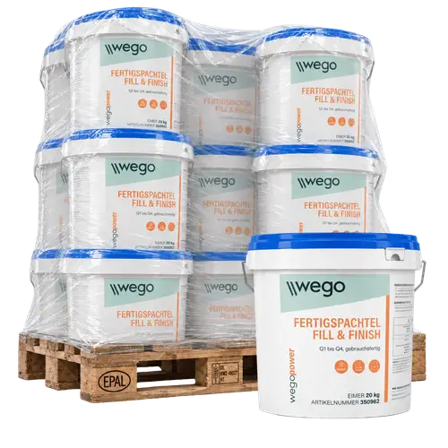 Fgs Weg 002 Spachtelmasse Fill Finish Palette Eimer